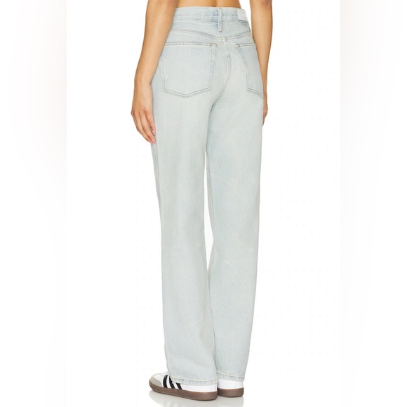 RE/DONE | NWT 90s High Rise Loose Jeans Ranch Water Light Wash $315 SZ 31 Cotton - Picture 3 of 16